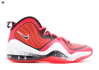Meilleures Nike Air Penny 5 Lil Rouge Blanc (628570-601)