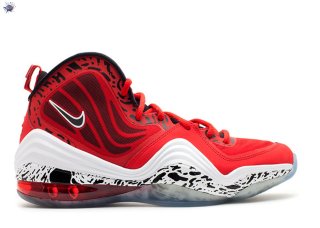 Meilleures Nike Air Penny 5 "Red Eagle" Rouge Noir Blanc (537331-600)