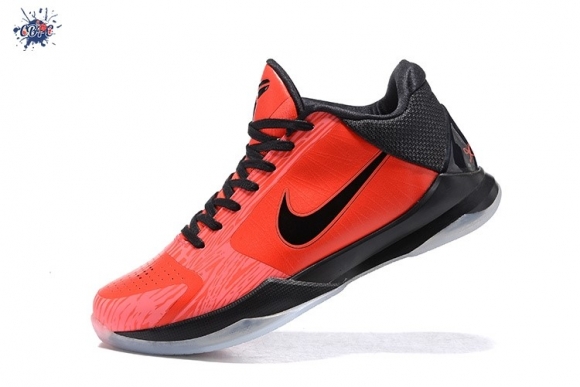 Meilleures Nike Kobe V 5 Rouge Noir