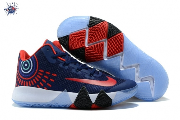 Meilleures Nike Kyrie Irving IV 4 Marine Rouge Blanc