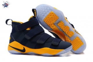 Meilleures Nike Lebron Soldier XI 11 Marine Or
