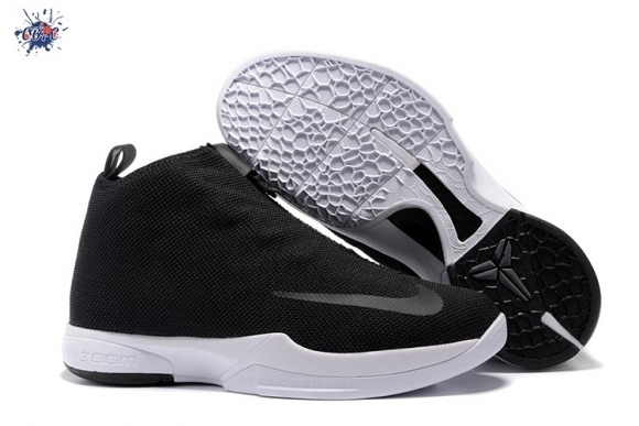 Meilleures Nike Zoom Kobe Icon Noir Blanc