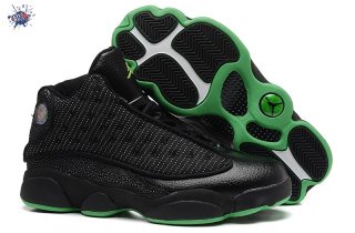 Meilleures Air Jordan 13 Noir Vert