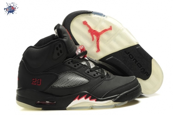 Meilleures Air Jordan 5 Noir Enfant