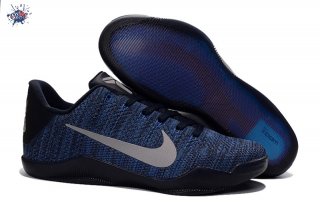 Meilleures Nike Zoom Kobe 11 Elite Foncé Bleu Gris Noir